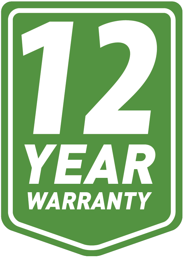 12 year warranty