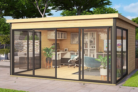 Modern Wooden Garden House | Bloomcabin Verdana 2 USA