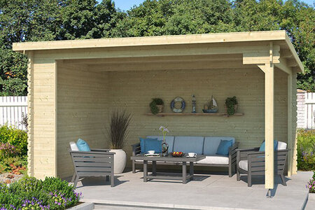 Terrava Wooden Backyard Deck | Bloomcabin USA Outdoor Living