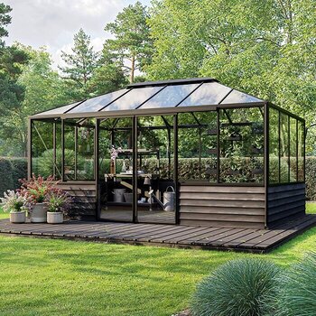 Pyramid Greenhouse for Wall Bases